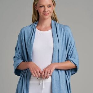 Coolibar Teal Sun Wrap